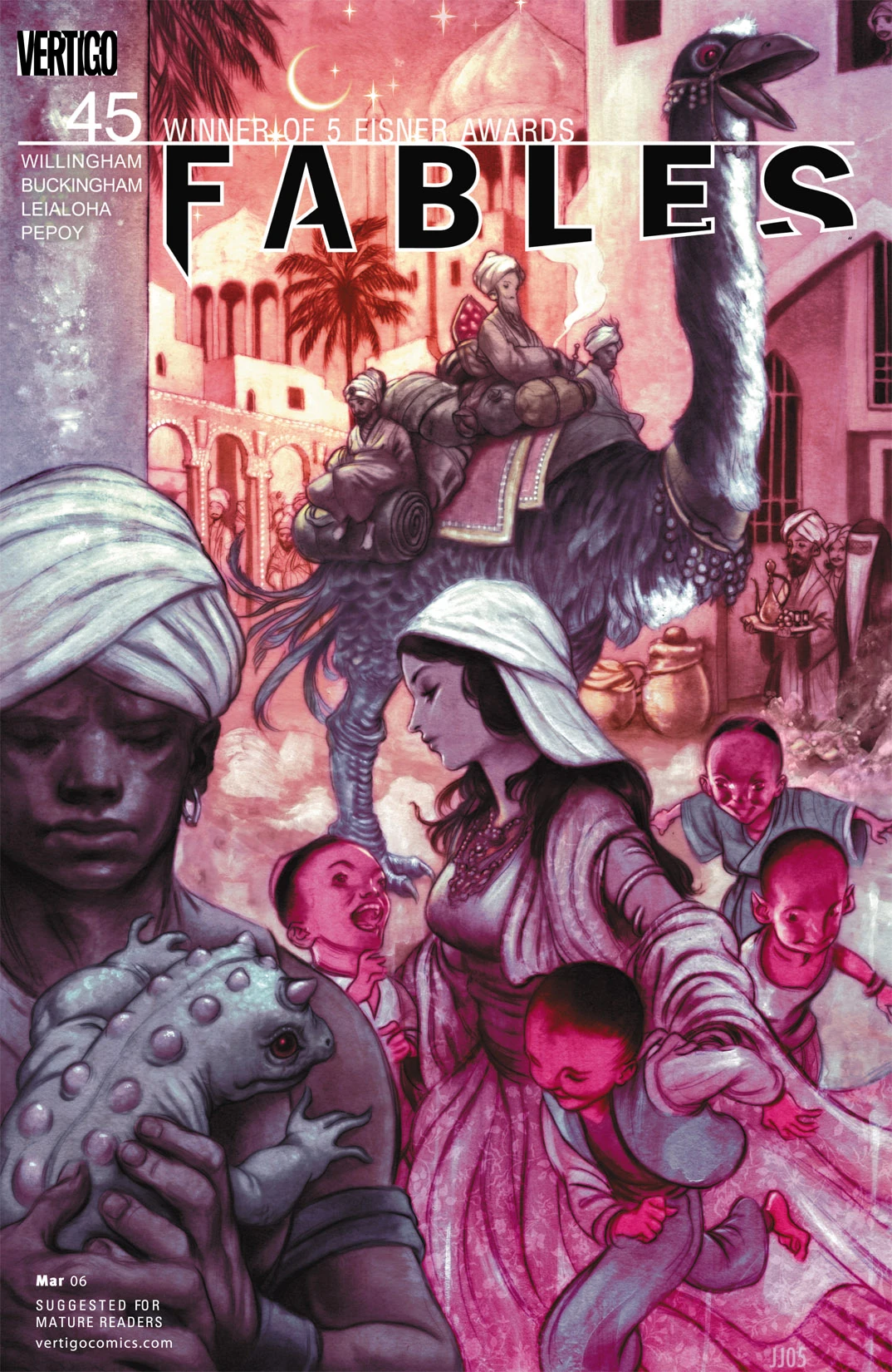 Fables #45 (DC, 2006 — Cover A) cover